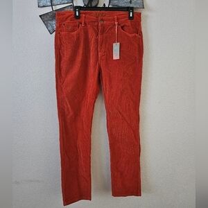 NLO Jeans Mustand Sally Slim Legs Corduroy Pants Color Spice Size 14 -29.